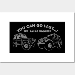You can go fast Posters and Art